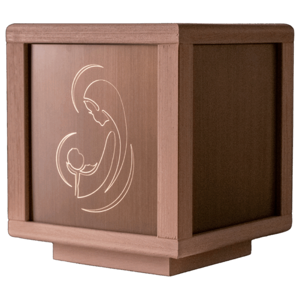 Urna cineraria in legno "Monviso"