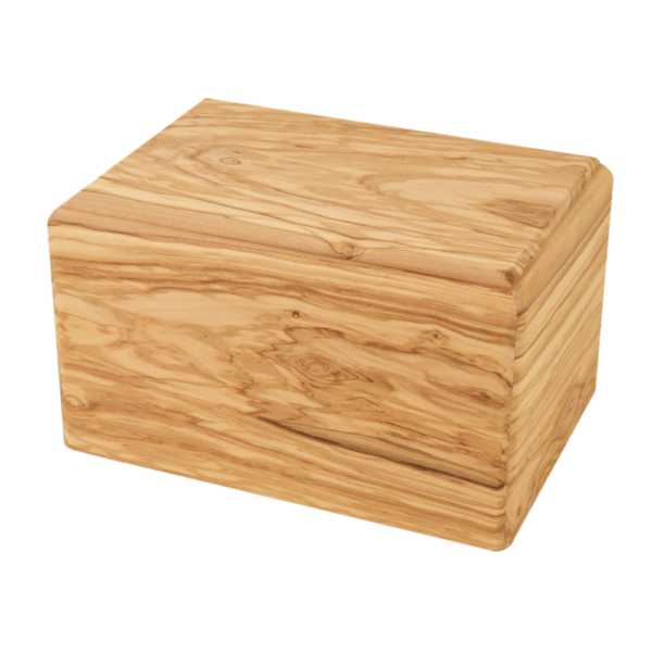 Urna cineraria in legno massello