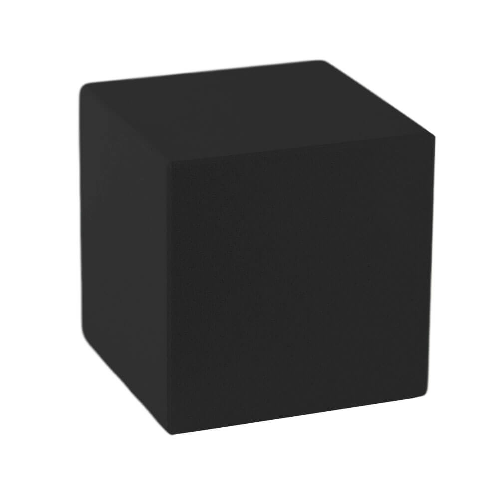 Urne in pietra Quarzite Cubo nero